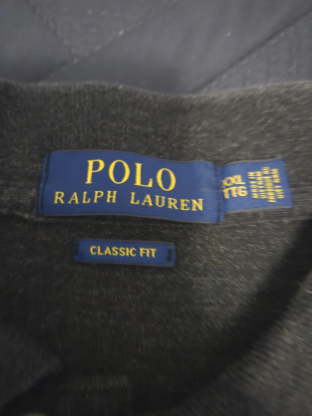 Polo by Ralph Lauren Men's Classic Fit Dark Gray Polo Shirt